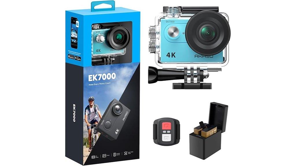 4k action camera features