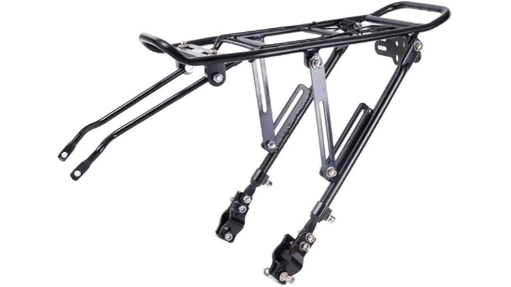 adjustable bike cargo rack