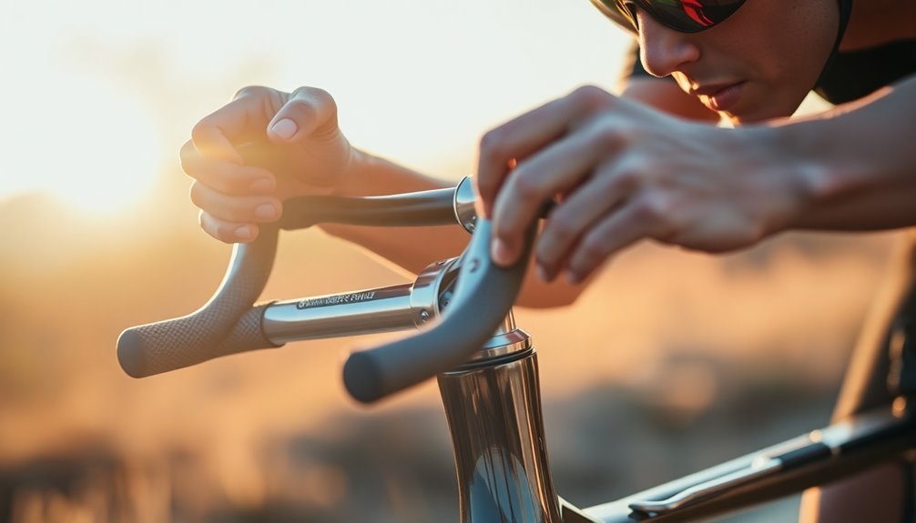 adjustable handlebar positioning