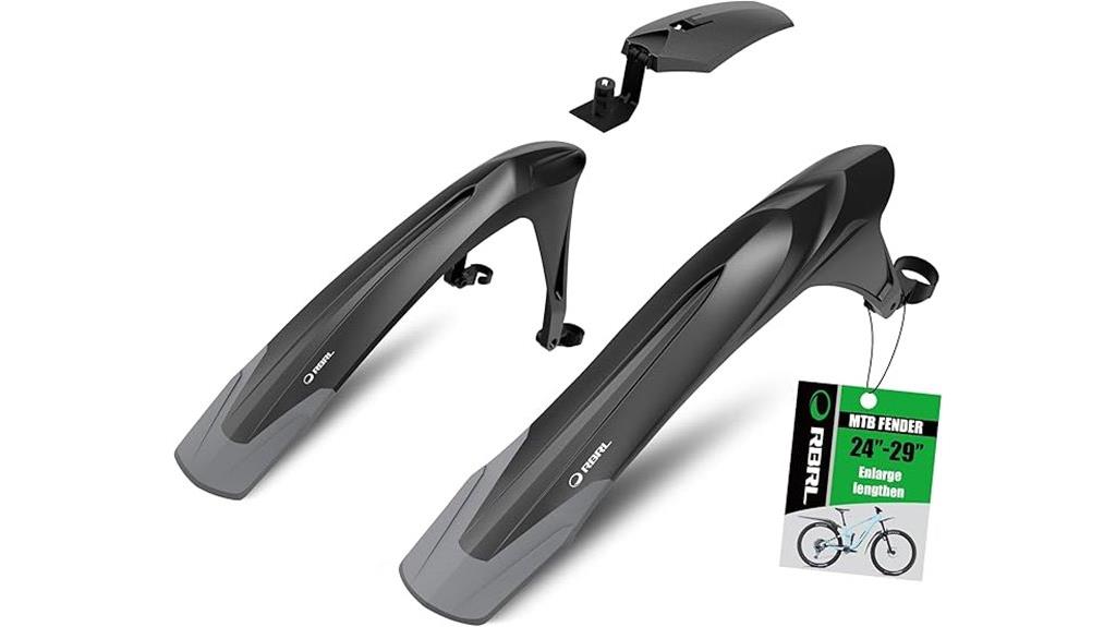 adjustable mountain bike fender
