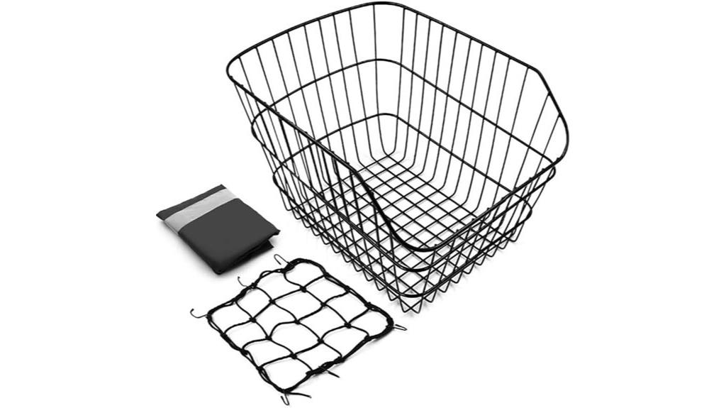 adjustable waterproof bike basket