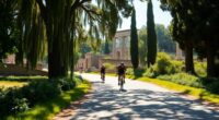 ancient appian way cycling