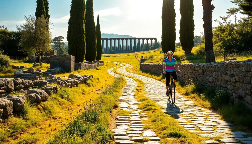 ancient appian way cycling