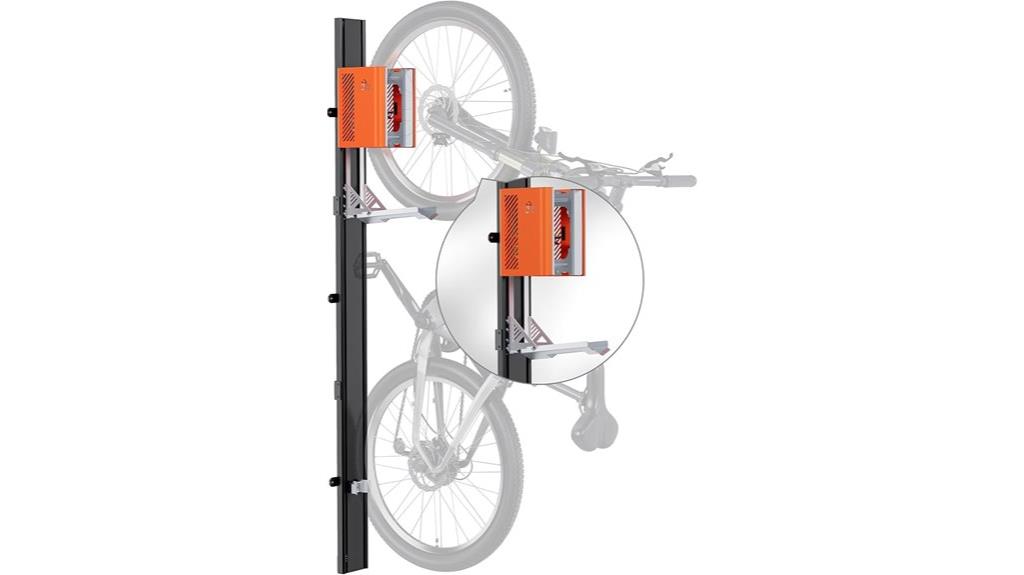 automatic lift bike rack