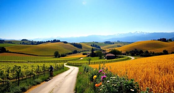 beautiful cycling in piemonte