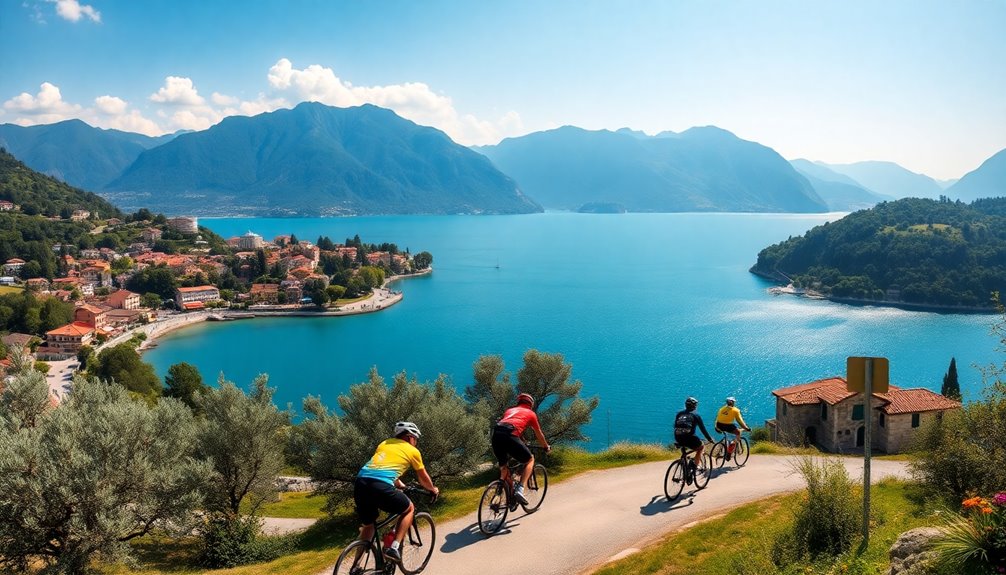 beautiful italian lake destination