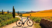 beautiful tuscany cycling routes