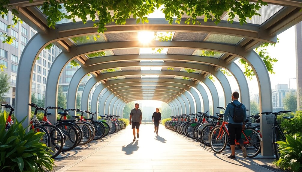 benefits of automatic bike parking