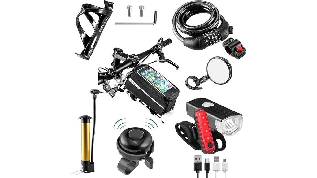 bicycle accessories complete set