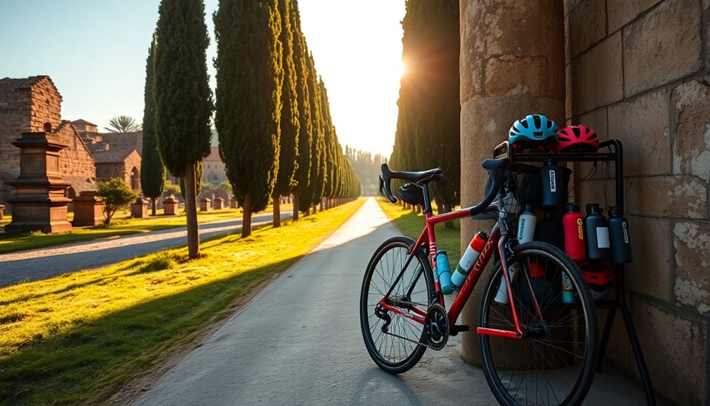bicycle equipment and rental