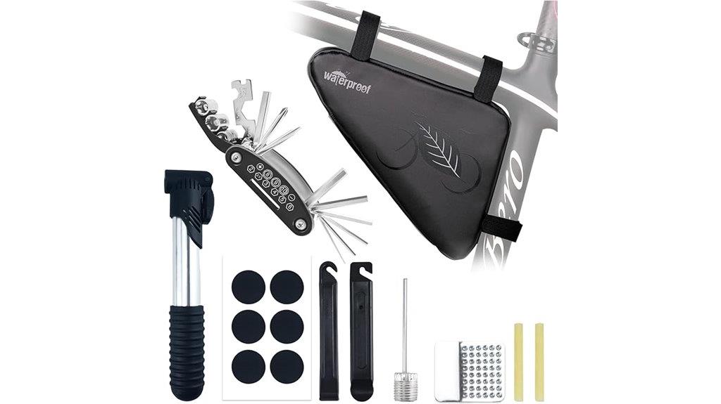 bicycle frame storage solution