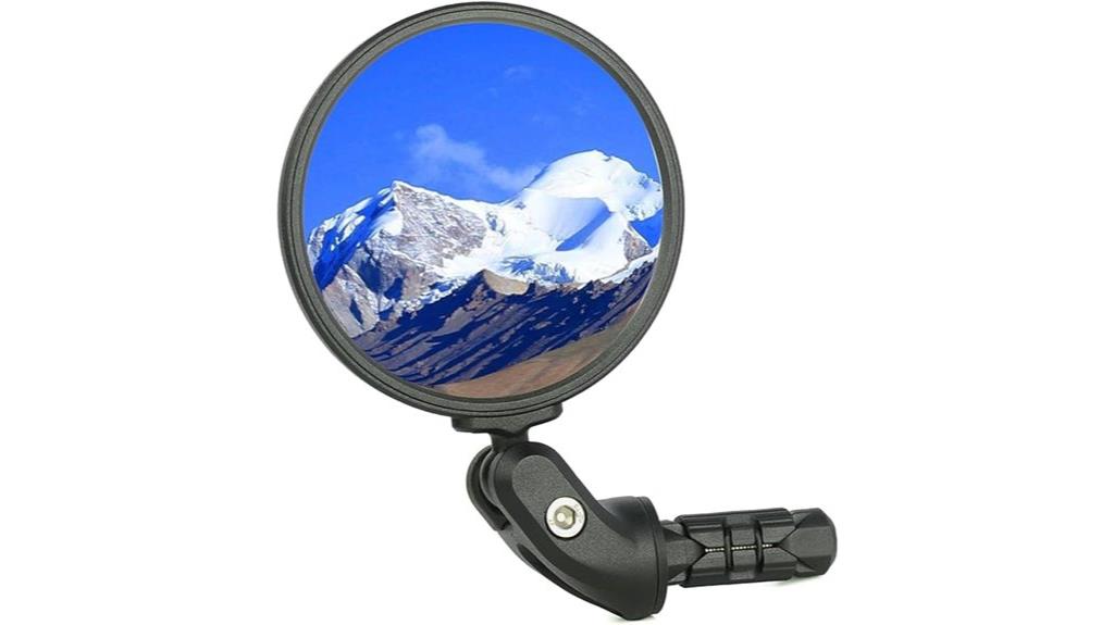 bicycle handlebar end mirror