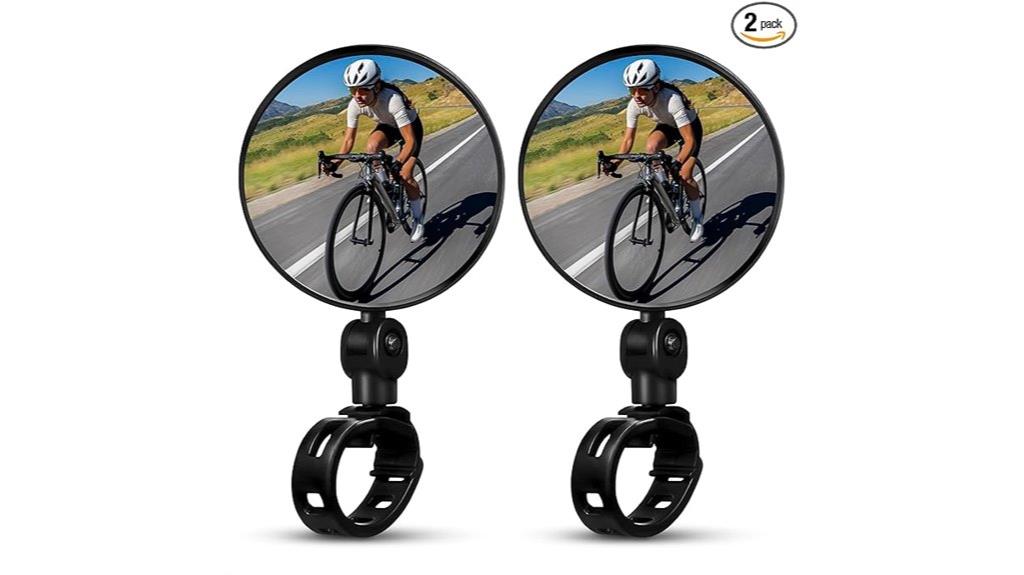 bicycle handlebar mirror mount