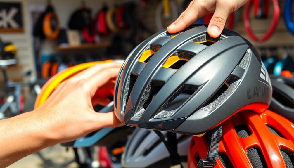 bicycle helmet selection criteria