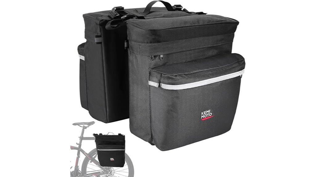 bicycle rear rack panniers