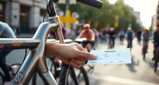 bicycle registration for theft prevention