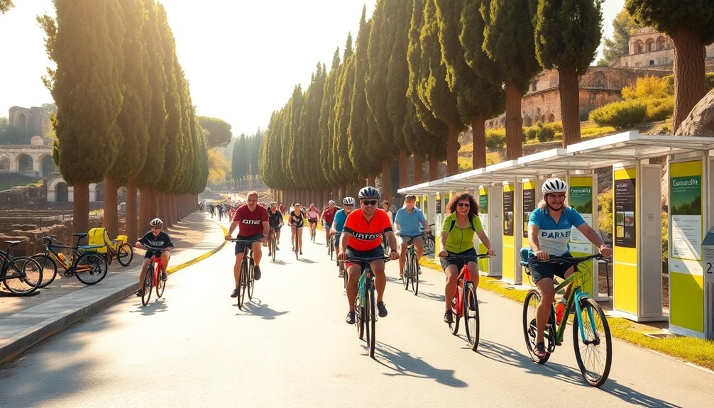 bicycle rental accessibility options