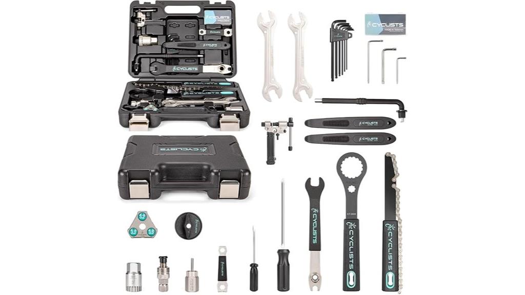bicycle repair tool set