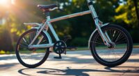 bicycle transforms into scooter