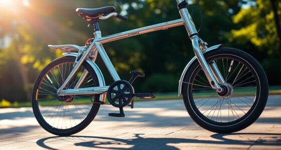 bicycle transforms into scooter