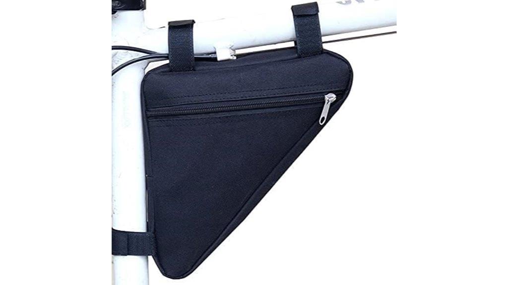 bicycle triangle storage bag
