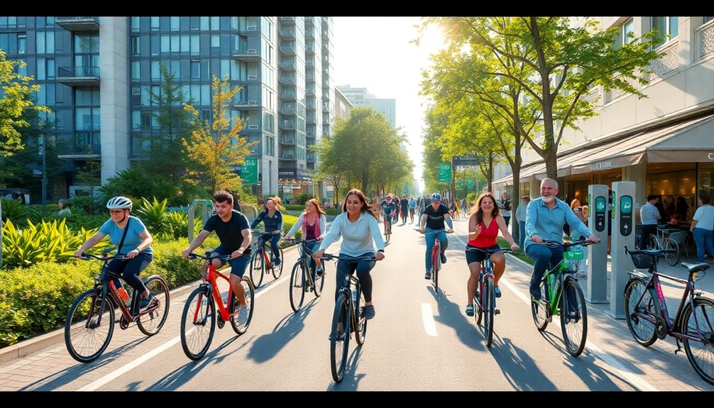 bicycles enhance city transportation