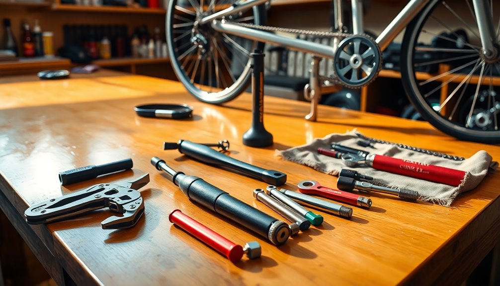 bike maintenance essential tools