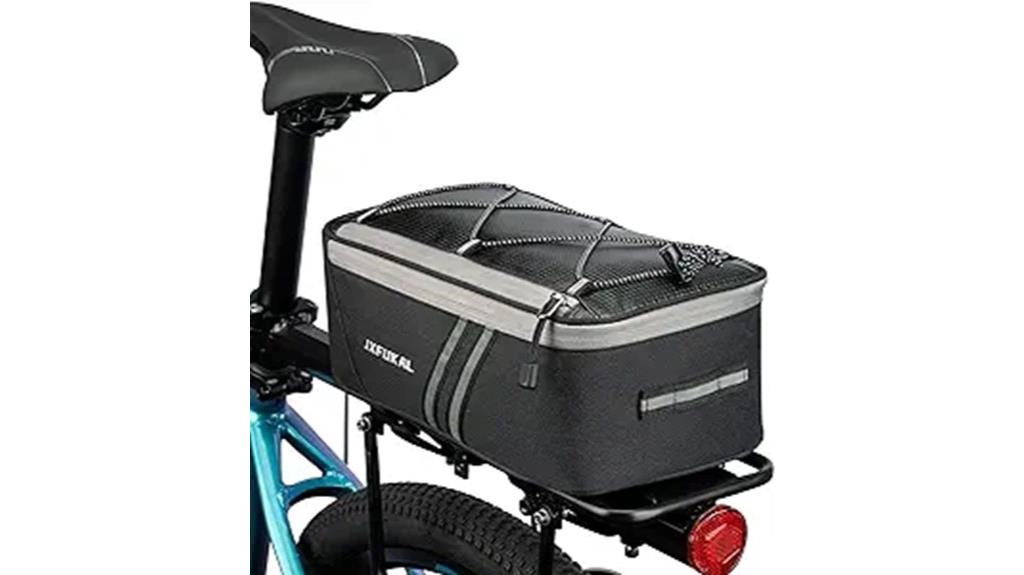 bike rack bag with cover