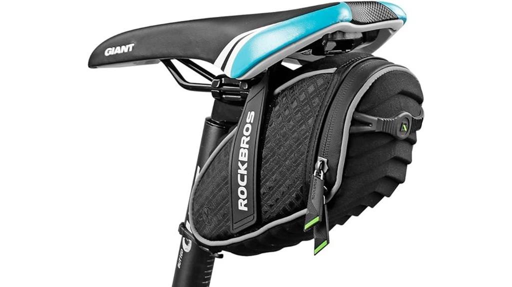 bike seat storage solution