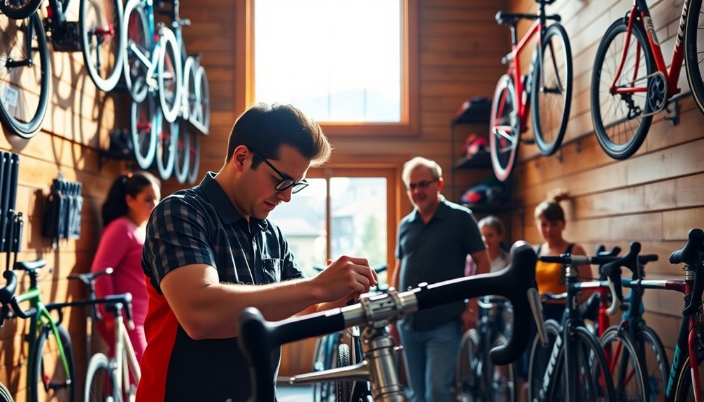 bike shop tune up selection