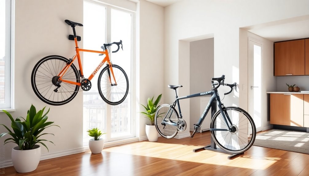 bike storage options for apartments