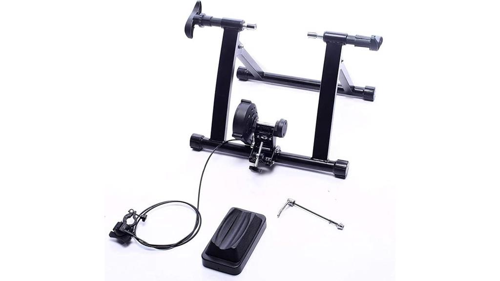 bike trainer stand balance