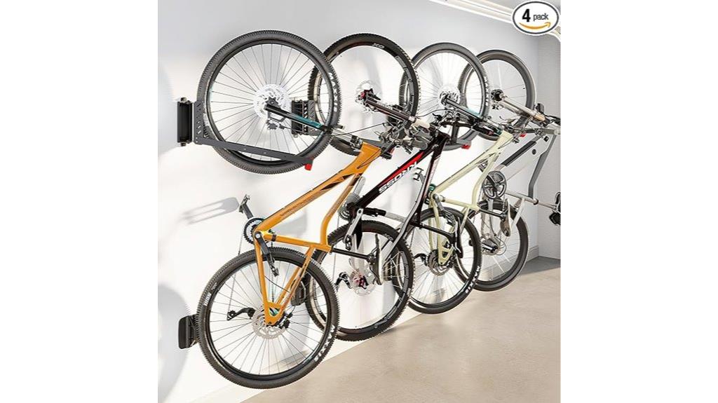 bike wall mount set