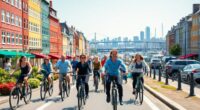 biking cities in europe