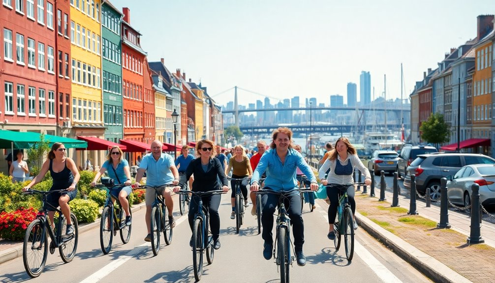 biking cities in europe