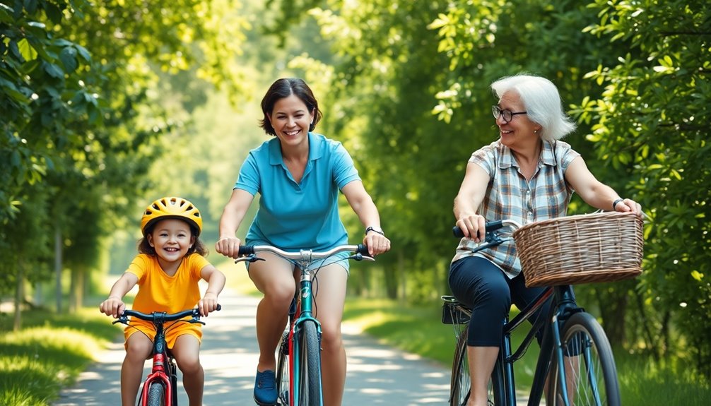 biking love across generations