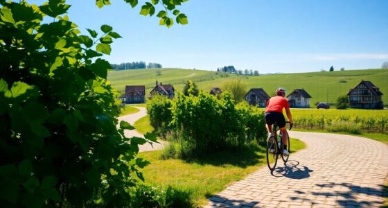 biking through alsace region