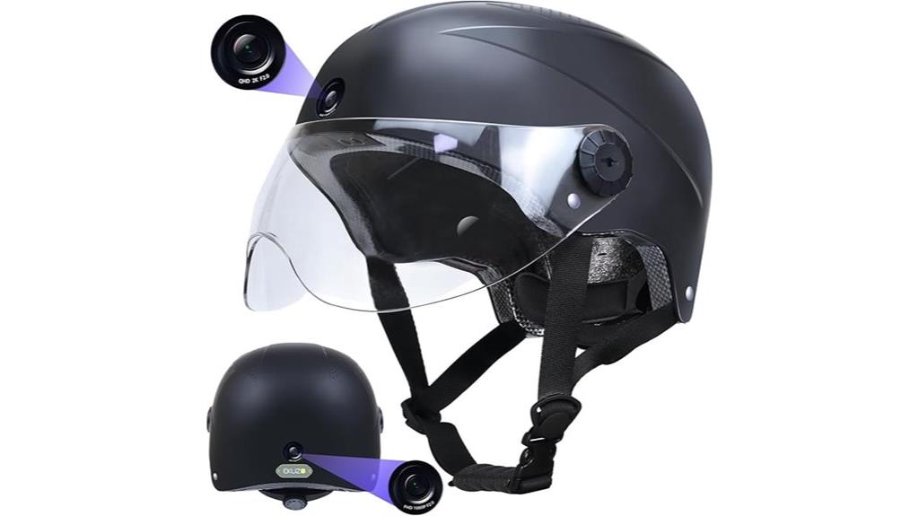 bluetooth helmet with camera