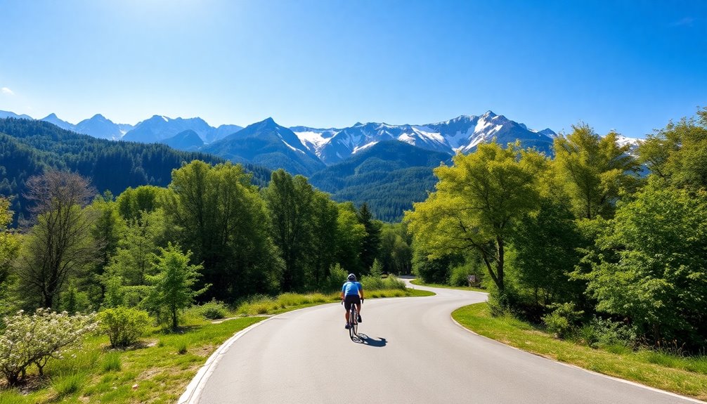 brembana valley cycling route