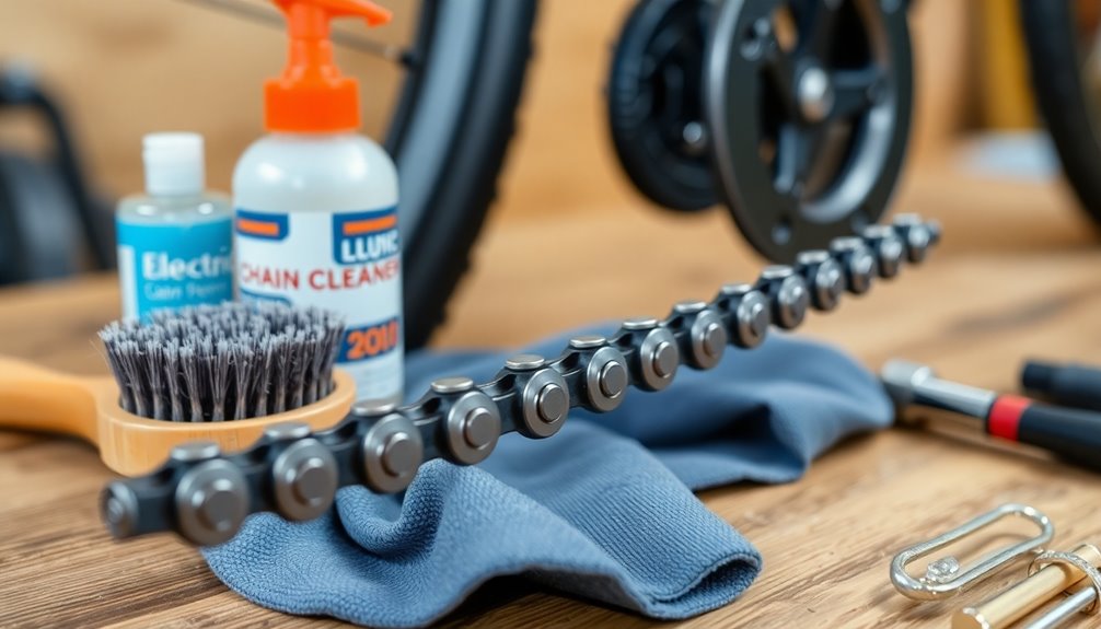 chain cleaning tools needed