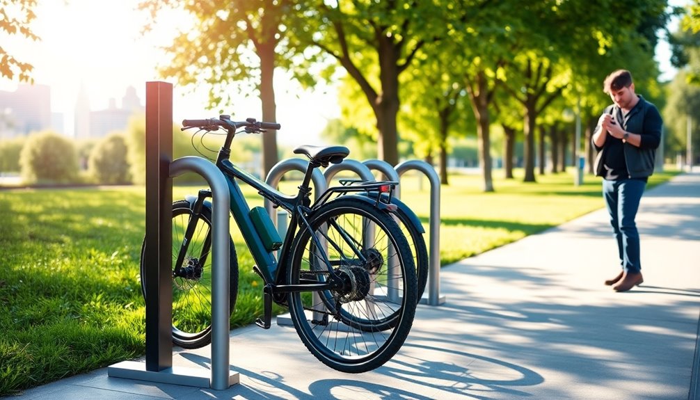 choosing electric bike racks