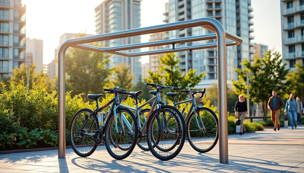 choosing secure bike racks