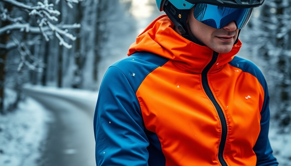 choosing winter cycling jackets