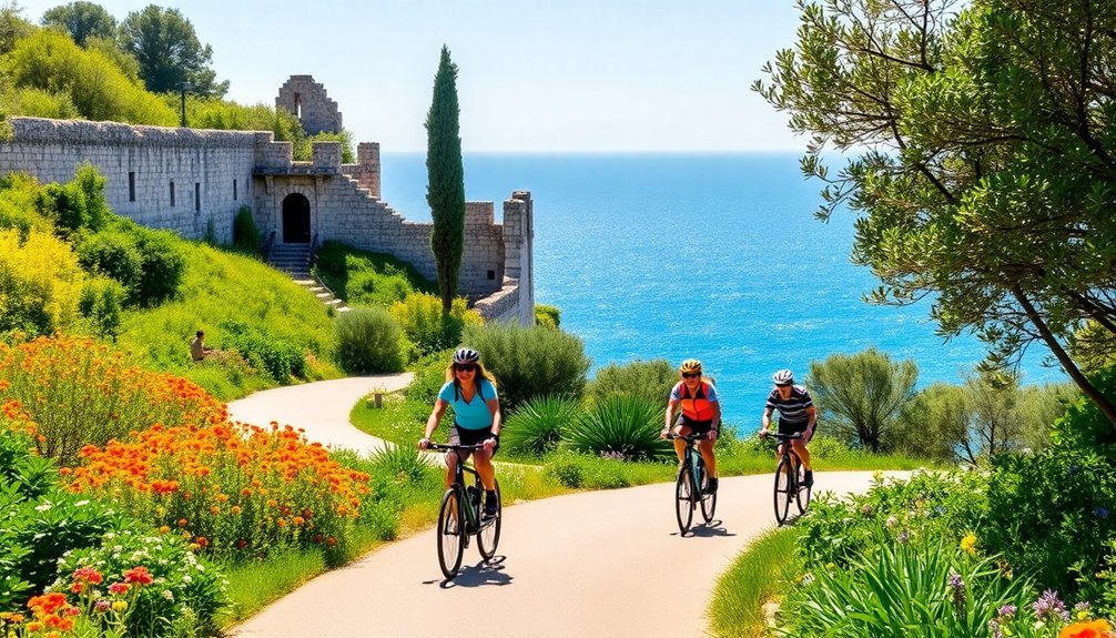 ciclovia rossana maiorca route
