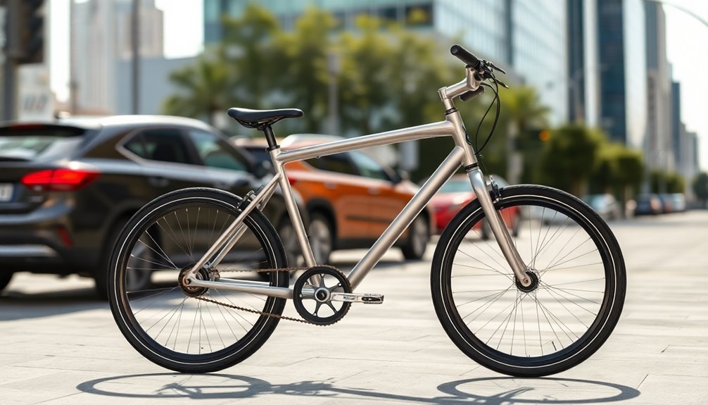 city bike design geometry
