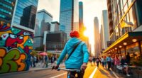city biking exploration adventures
