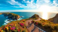 coastal cycling route italy