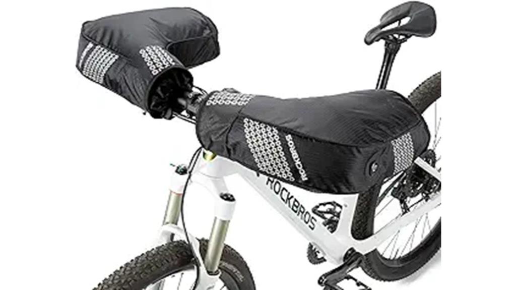 cold weather bike mittens