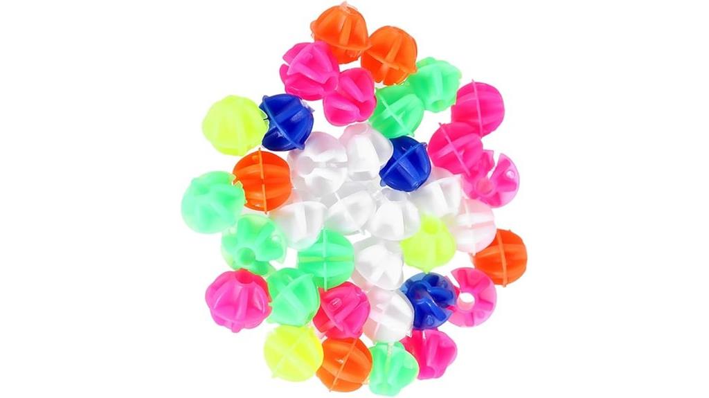 colorful bicycle spoke beads