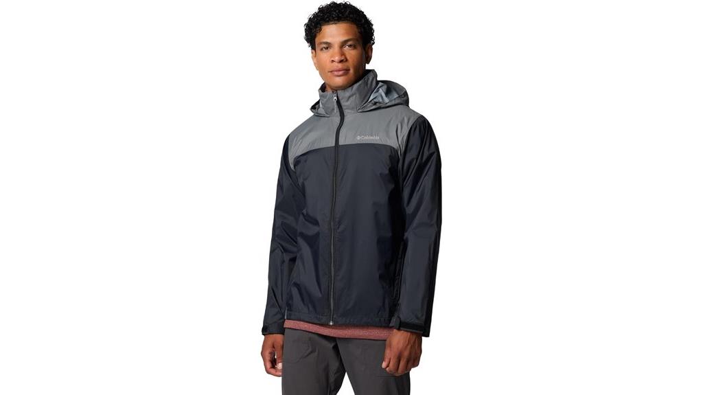 columbia men s rain jacket